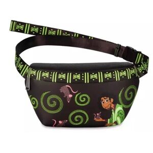 Loungefly Black and Green Crossbody Bag